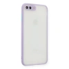MARSİLYAN™- Apple İphone 7 Plus Kılıf Montreal Silikon Kapak - Mor
