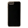MARSİLYAN™- Apple İphone 7 Plus Kılıf Volet Silikon - Siyah