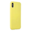 MARSİLYAN™- Apple İphone X Kılıf First Silikon - Sarı