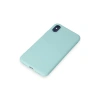 MARSİLYAN™- Apple İphone X Kılıf First Silikon - Turkuaz