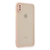 MARSİLYAN™- Apple İphone X Kılıf Montreal Silikon Kapak - Pembe