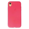 MARSİLYAN™- Apple İphone Xr Kılıf First Silikon - Pembe