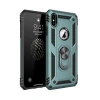 MARSİLYAN™- Apple İphone Xs Max Kılıf Sofya Yüzüklü Silikon Kapak - Yeşil