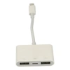 MARSİLYAN™- Apr23 Iphone Otg 3in1 - Beyaz