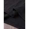 MARSiLYAN- Baskılı Oversize Bisiklet Yaka T-shirt - Siyah