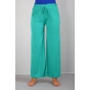 MARSiLYAN- Bayan Penye Bol Paça Pantolon Yeşil