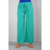 MARSiLYAN- Bayan Penye Bol Paça Pantolon Yeşil