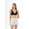MARSiLYAN-  Beyaz MI 2703 Lazer Kesim İz Yapmaz Hayalet Boxer