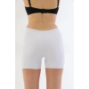 MARSiLYAN-  Beyaz MI 2703 Lazer Kesim İz Yapmaz Hayalet Boxer