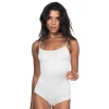 MARSiLYAN-  Beyaz MI Emay 1923 Soft İp Askılı Çıtçıtlı Body