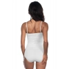 MARSiLYAN-  Beyaz MI Emay 1923 Soft İp Askılı Çıtçıtlı Body