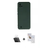MARSİLYAN™- C11 2021 Kılıf Ahenk Serisi - Siyah Seramik Nano Ekran Koruyucu + Kamera Lens Koruma Cam - SF