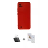 MARSİLYAN™- C11 2021 Kılıf Ahenk Serisi - Siyah Seramik Nano Ekran Koruyucu + Kamera Lens Koruma Cam - SF