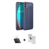 MARSİLYAN™- C11 2021 Kılıf Doruk Klasik Özel Seri - Siyah Seramik Nano Ekran Koruyucu + Kamera Lens Koruma Cam - SF