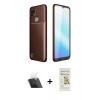 MARSİLYAN™- C21 Kılıf Eksen Form Prime - Siyah Mat Seramik Nano Ekran Koruyucu + Kamera Lens Koruma Cam - SF