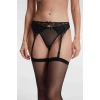MARSiLYAN- Dantelli Jartiyer String Ve Çorap 3lü Takım