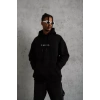 MARSiLYAN- Erkek Astronot Baskılı Kapüşonlu Sweat - Siyah