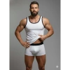 MARSiLYAN- Erkek Beyaz Tank Top Boxer Takım