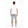 MARSiLYAN- Erkek Cepli Pamuk Şort Gri