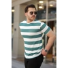 MARSiLYAN- Erkek çift Renk Pamuklu örme Kumaş Kısa Kollu T-shirt