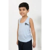 MARSiLYAN- Erkek Çocuk Sıfır Kol Penye Pijama Takım Mavi
