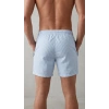 MARSiLYAN- Erkek Deniz Şortu Fermuarlı Cepli File Astarlı Hızlı Kuruyan Premium - Bebek Mavisi