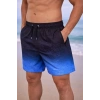 MARSiLYAN- Erkek Deniz Şortu Fermuarlı Cepli File Astarlı Hızlı Kuruyan Premium - Çok Renkli