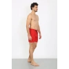 MARSiLYAN- Erkek Fermuar Cepli Deniz Şortu Kırmızı