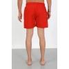 MARSiLYAN- Erkek Fermuarlı Cepli Deniz Şortu Kırmızı