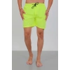 MARSiLYAN- Erkek Fermuarlı Cepli Deniz Şortu Neon Yeşil
