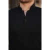 MARSiLYAN- Erkek Hakim Yaka Dokuma Pamuklu Kumaş Kısa Kollu T-shirt