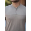 MARSiLYAN- Erkek Hakim Yakalı Kısa Kollu Pamuklu T-shirt