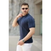 MARSiLYAN- Erkek Hemşire Yaka Kısa Kollu Tişört