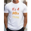 MARSiLYAN- Erkek It Is A Mike Thing Baskılı Erkek T-shirt