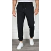 MARSiLYAN- Erkek Jogger Eşofman Altı Rahat Kalıp, Cepli, Lastikli Paça, Günlük Spor Pantolon - Siyah