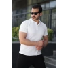 MARSiLYAN- Erkek Kısa Kollu Yakalı Tişört