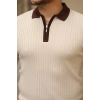 MARSiLYAN- Erkek Kol Ve Yaka Detaylı Uzun Kollu Triko