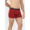 MARSiLYAN- Erkek Pamuk Likralı Boxer Bordo
