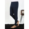MARSiLYAN- Erkek Pamuk Tek Alt Pijama Lacivert