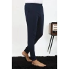 MARSiLYAN- Erkek Pamuk Tek Alt Pijama Lacivert