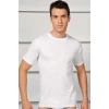 MARSiLYAN- Erkek Pamuklu Kısa Kol Dar Yaka Klasik Fanila T-Shirt (2505)