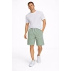 MARSiLYAN- Erkek Pötikareli Şort – Beli Lastikli Bağcıklı, Cepli, Rahat Kesim Günlük Yazlık Şort - Mint Yeşili