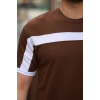 MARSiLYAN- Erkek şerit Detaylı Kısa Kollu T-shirt