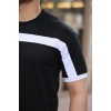 MARSiLYAN- Erkek şerit Detaylı Kısa Kollu T-shirt