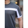 MARSiLYAN- Erkek şerit Detaylı Kısa Kollu T-shirt
