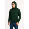 MARSiLYAN- Erkek Üç İplik Kapüşonlu Kanguru Cepli SweatShirt Hoodie - Haki