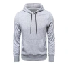 MARSiLYAN- Erkek Uzun Kol Kapşonlu Basic Sweatshirt Hoodie - Gri