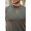 MARSiLYAN- Erkek Yarım Balıkçı Yaka Kısa Kollu T-shirt