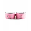 MARSiLYAN-  Fantezi Deri Seksi Pembe Kedi Maske Kelepçe Kırbaç Seti ( 3lü set) TG275368
