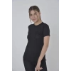 MARSiLYAN- File Cepli Slim Fit T-shirt - Siyah